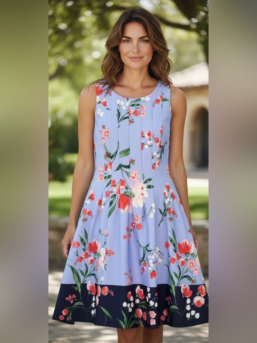 Beautiful Vince Camino fit-and-Flare Dress